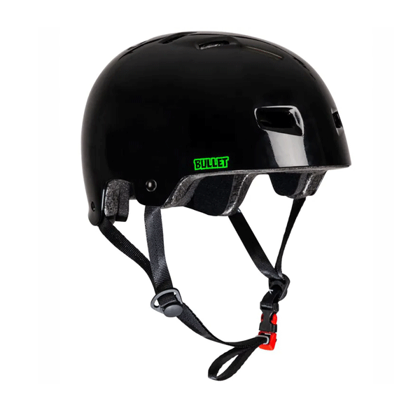 Bullet x Slime Balls Helmet - Youth One Size Fits All - Black