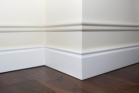 Molding and baseboard