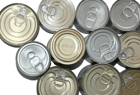 Cans with expiration date