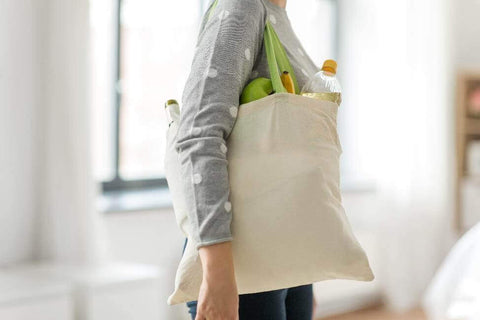 Carrying grocery bag