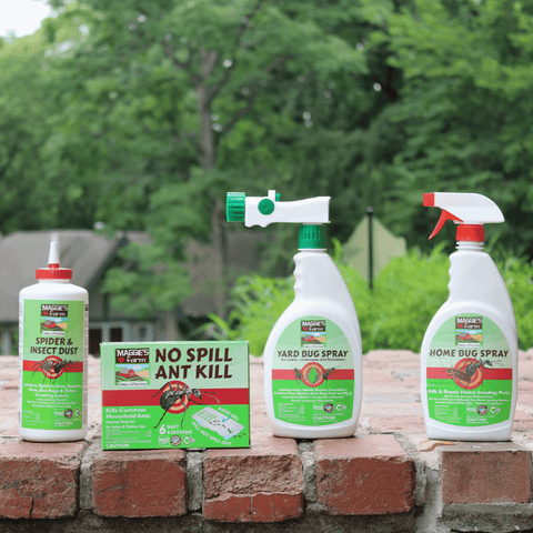 Spider & Insect Dust, No Spill Ant Kill, Yard Bug Spray, and Home Bug Spray
