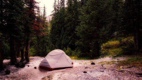 Campsite tent