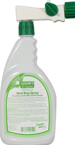 Yard Bug Spray label