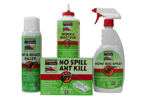 Maggie's Farm Ant & Roach Killer, No Spill Ant Kill, Spider & Insect Dust, Home Bug Spray