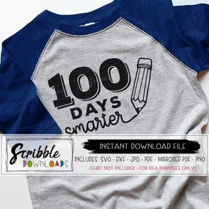 Download 100 Days Of School Svg Scribble Downloads
