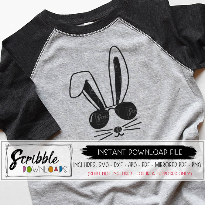Download Bunny Boy Cool Svg Scribble Downloads
