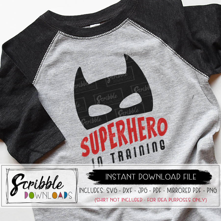 Download Superhero in Training SVG - scribble downloads