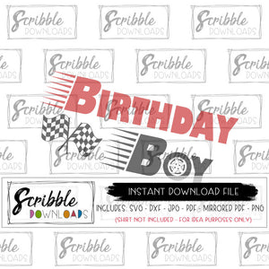 Download Cars Birthday Boy Svg Scribble Downloads