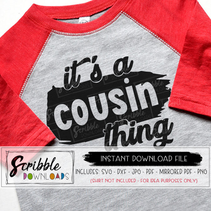 Download Cousin Thing Svg Scribble Downloads