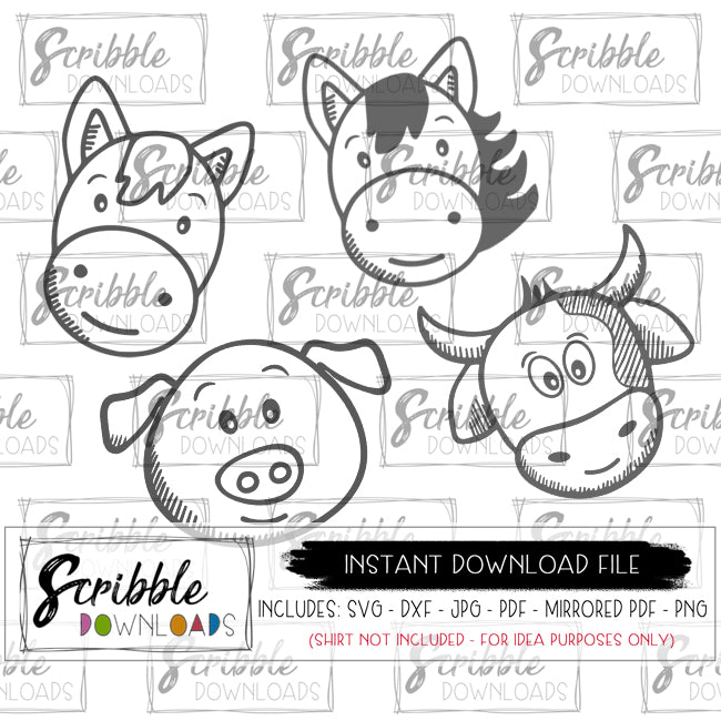 Free Free 309 Baby Farm Animal Svg SVG PNG EPS DXF File