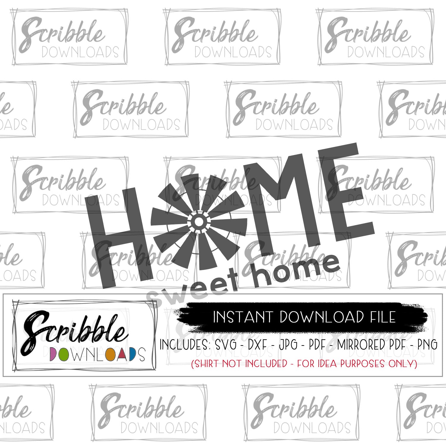 Download HOME (windmill) SVG - scribble downloads