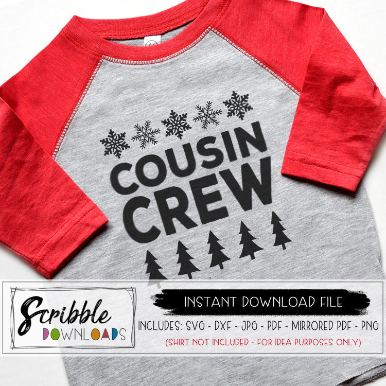 Download Cousin Crew Christmas Svg Scribble Downloads