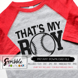 Download Baseball That S My Boy Svg Scribble Downloads