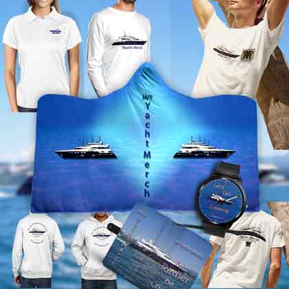 Customized Yachting Apparel - Yacht Merch - Products