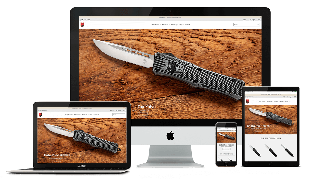 tomorrows designs - cobratec knives - otf knife