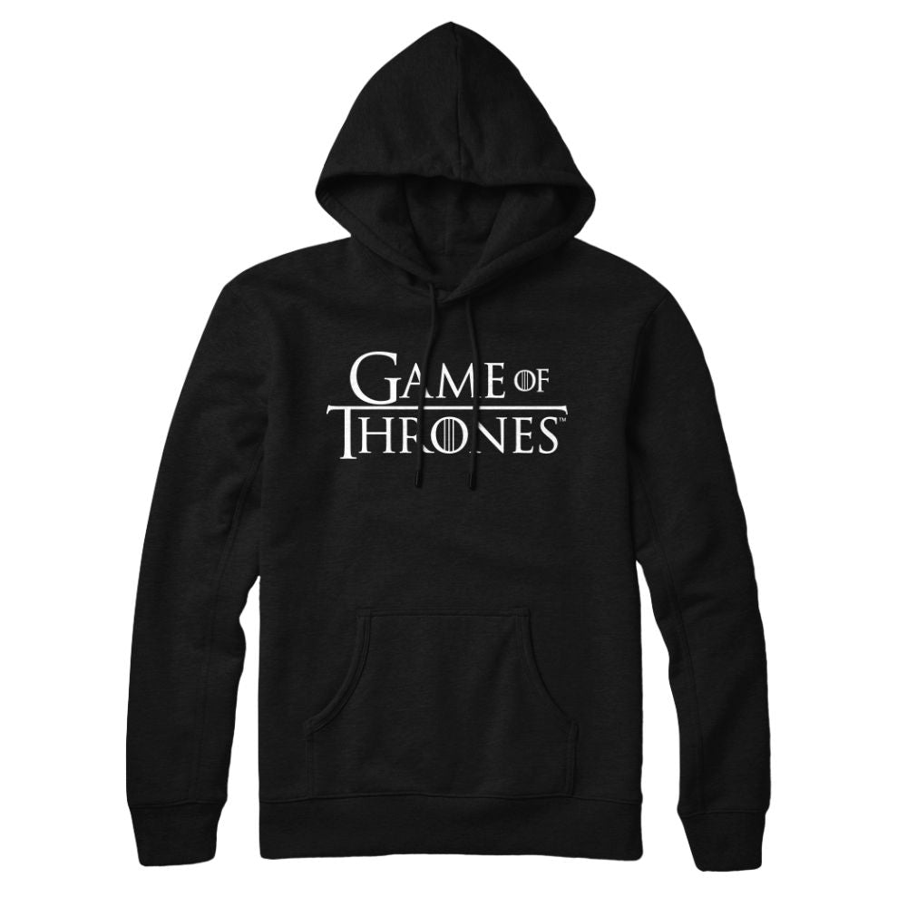 Game Of Thrones Logo Black Hoodie Hbo Shop