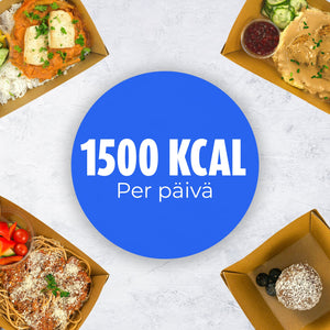 1500 kcal ateriapaketti – Viikox Food