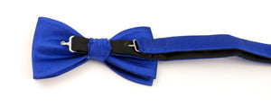 Royal Blue Silk Bow Tie by Van Buck