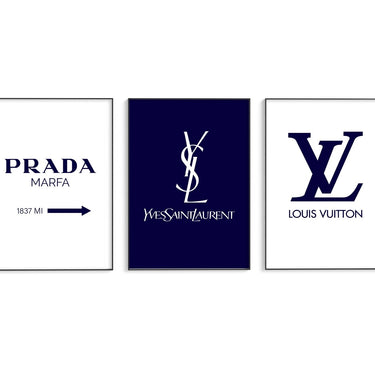 LV, Louis Vuitton, Gucci, Coco Chanel, Prada Wall India