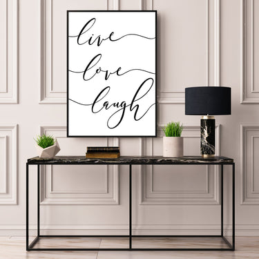 Live Laugh Love Trio Set – D'Luxe Prints