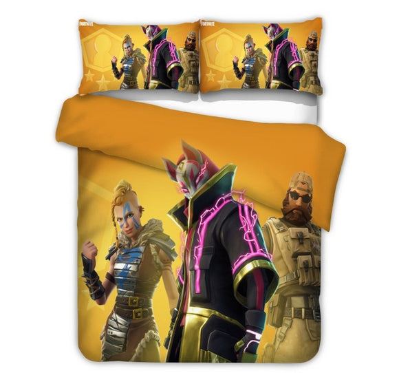 fortnite 3d bedding sets printed duvet cover set twin queen king size - fortnite body pillow