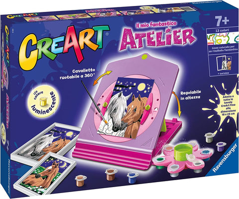 Ravensburger - CreArt Serie E: Fenicottero, Kit per Dipingere con