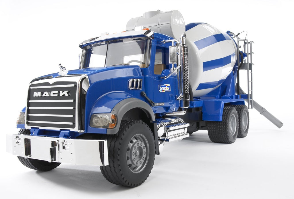 Camion Mack Cementero Azul 1 16 Bruder 2814 Boutique Tracsa