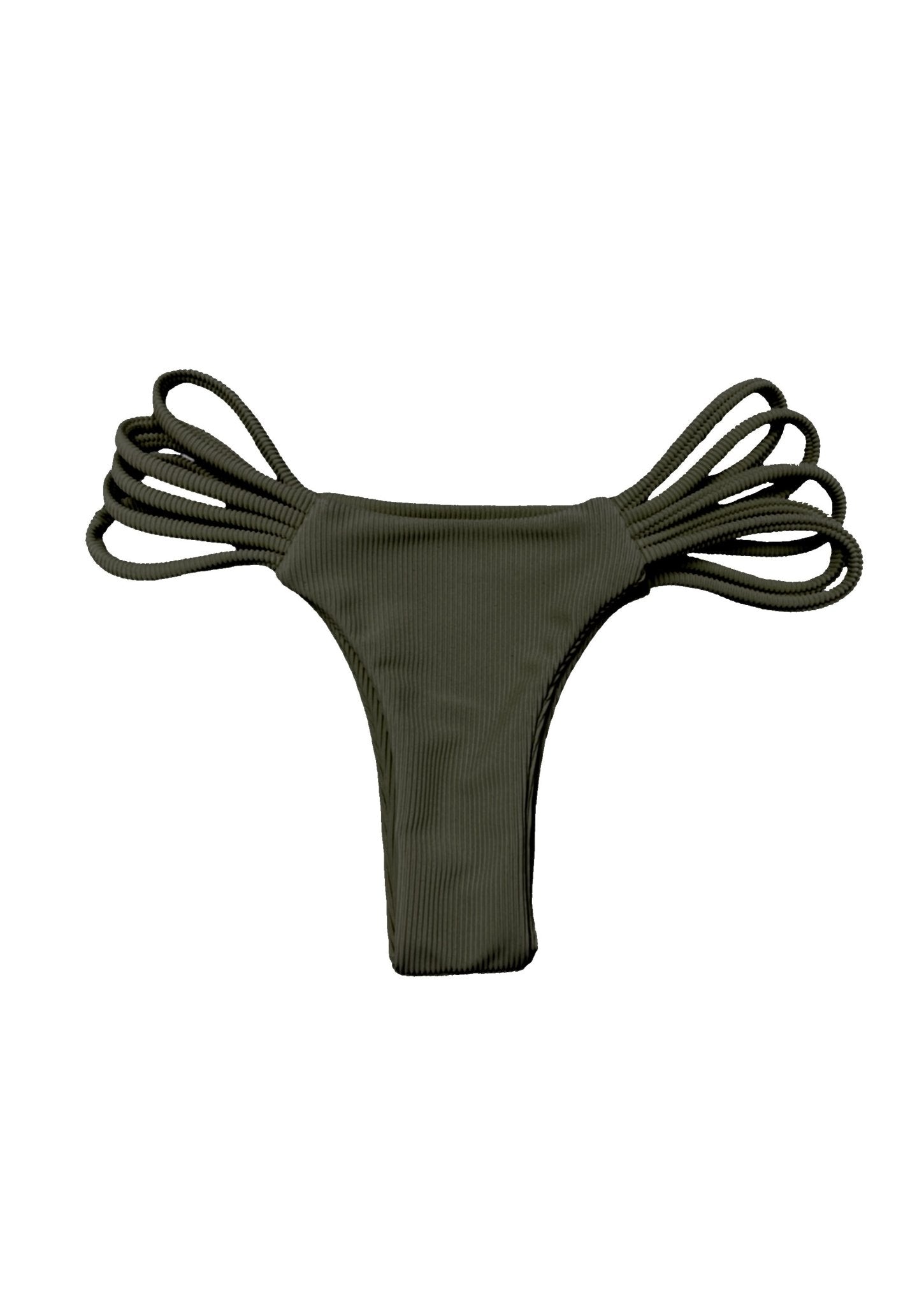 Ribbed Olive Soleil Bottom - JypseaLocal product image