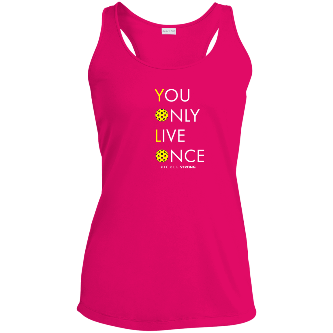 LST356 Sport-Tek Ladies Racerback Moisture Wicking Tank