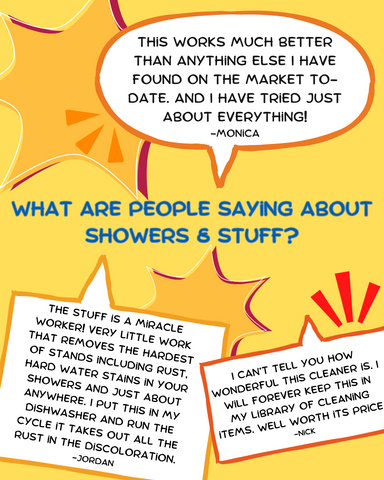 Bathroom Power Vs. Showers & Stuff – Don Aslett
