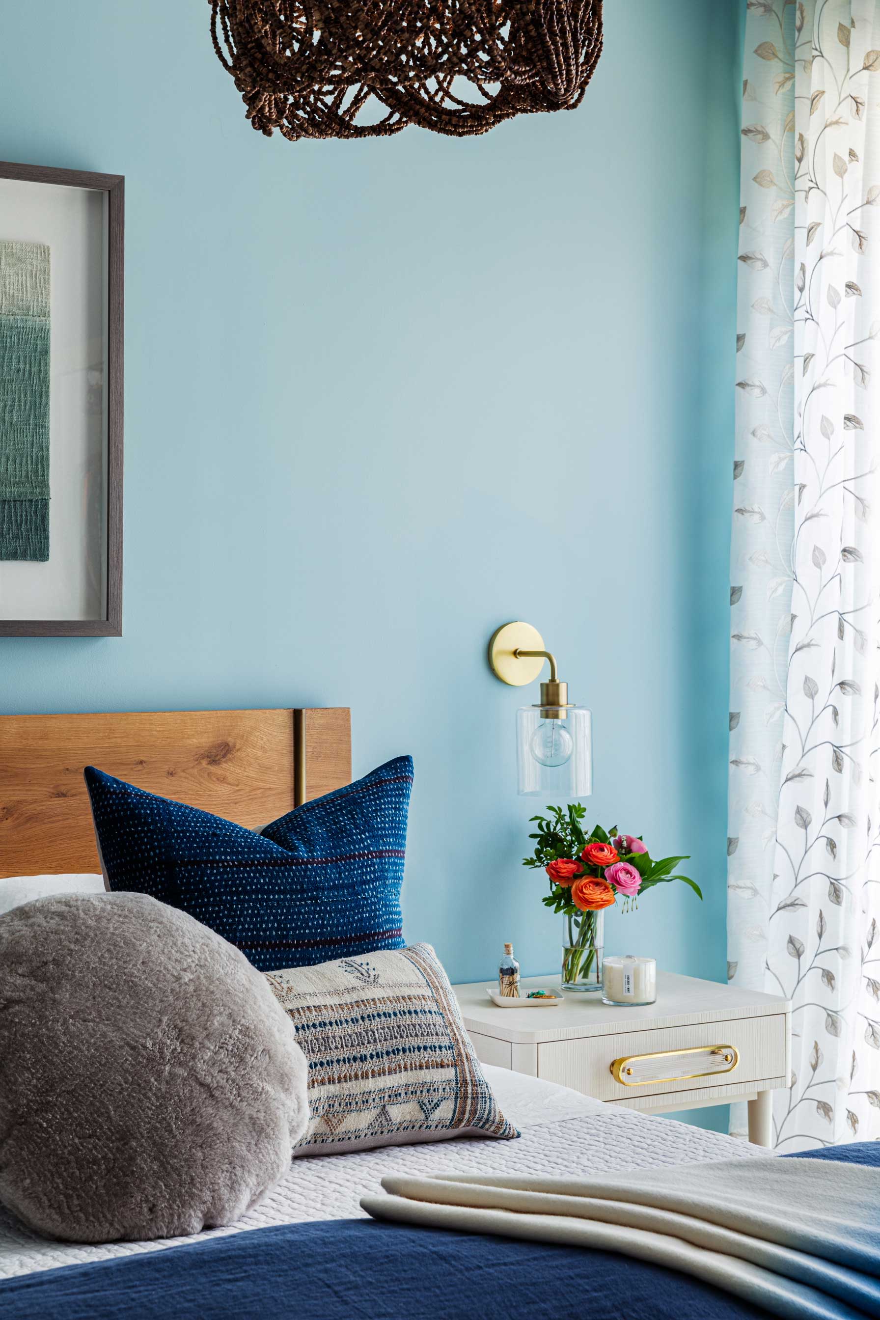 This Blue Bedroom Is a Lesson in Restorative Design | Clare