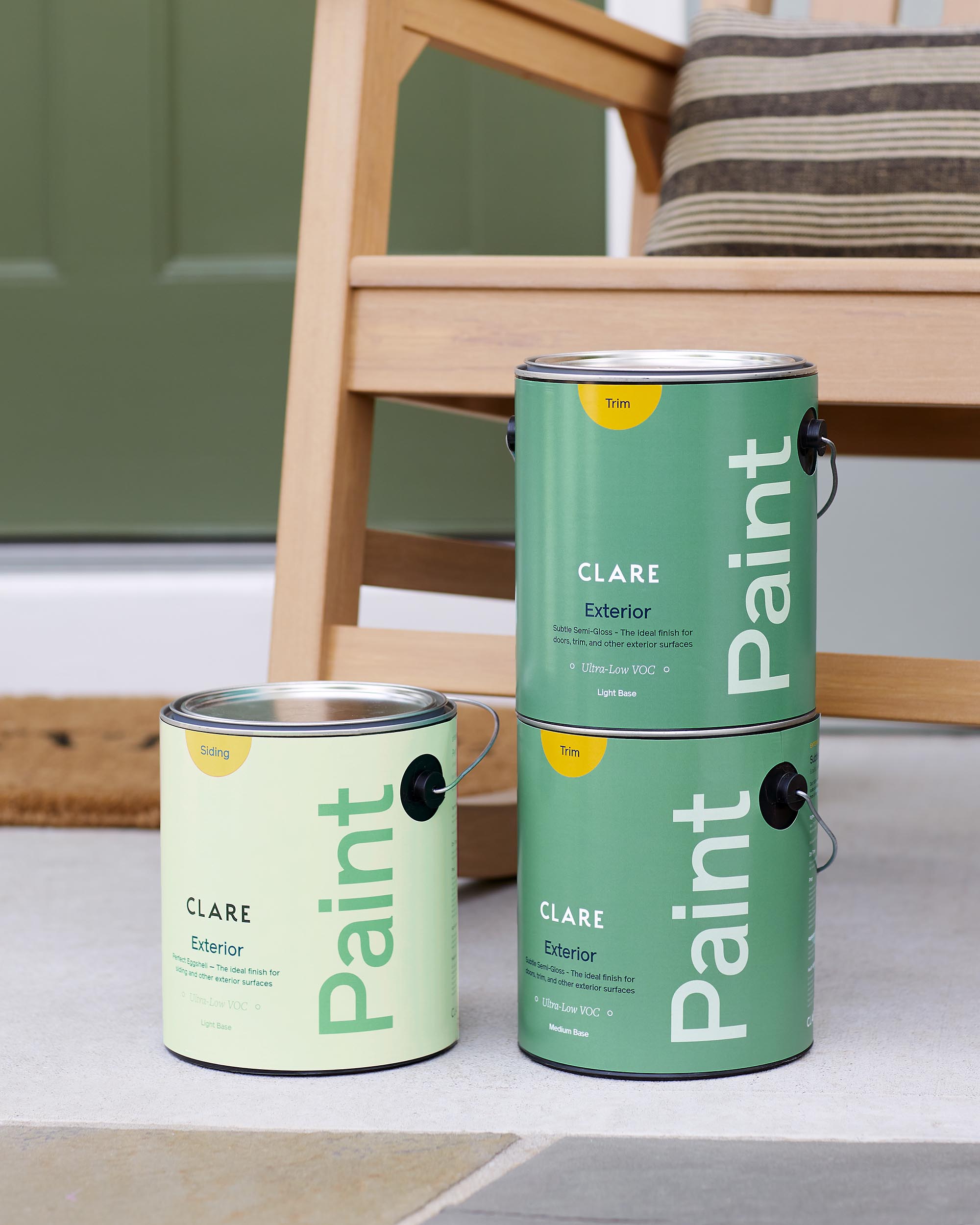 Upgrade your curb appeal with Clare’s exterior paint in the designer curated colors you love. Pick up siding or trim paint for whatever project you need.