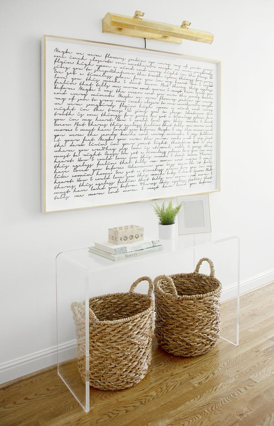 All white bedroom decor