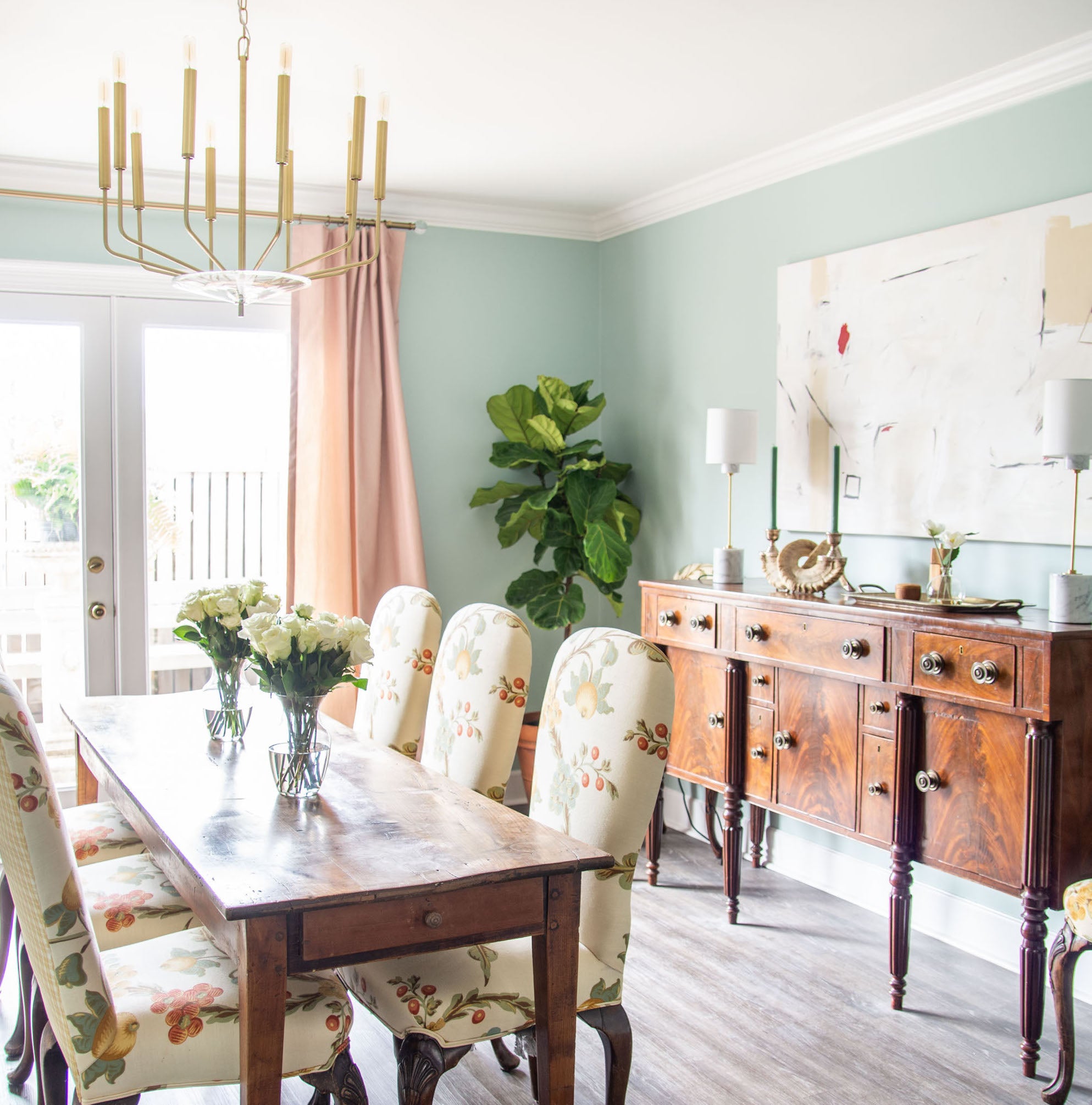 Dining Room Two Tone Paint Ideas