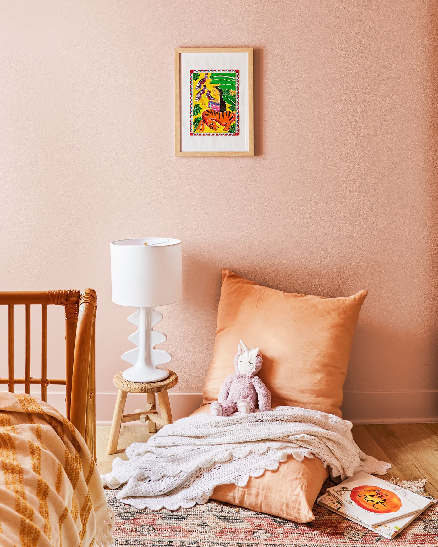 Decorating a little girl's room with fun-meets-functional pieces ensures she'll love growing up in the space.