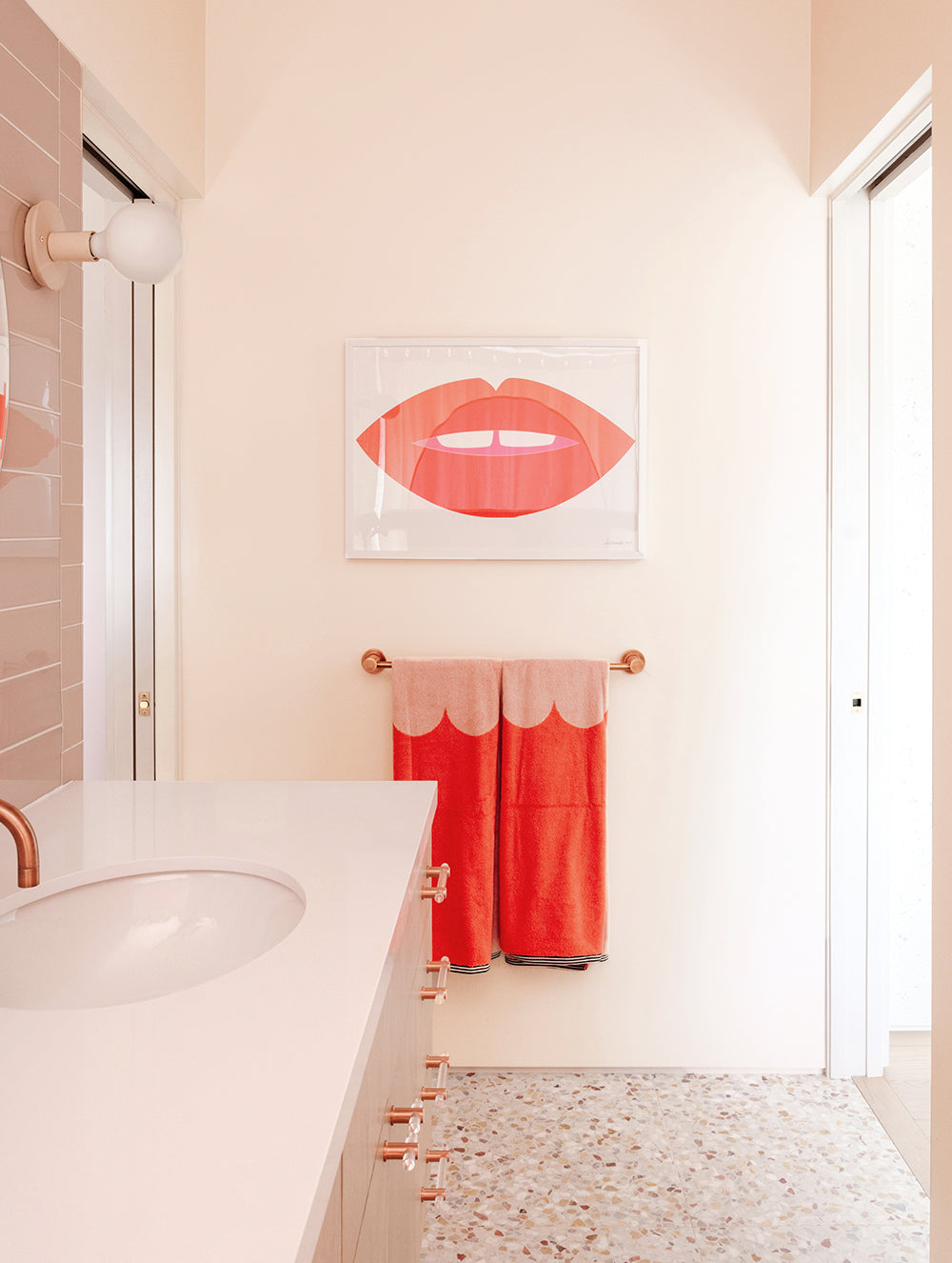 Joy Cho bathroom design | Wing It by Clare Paint