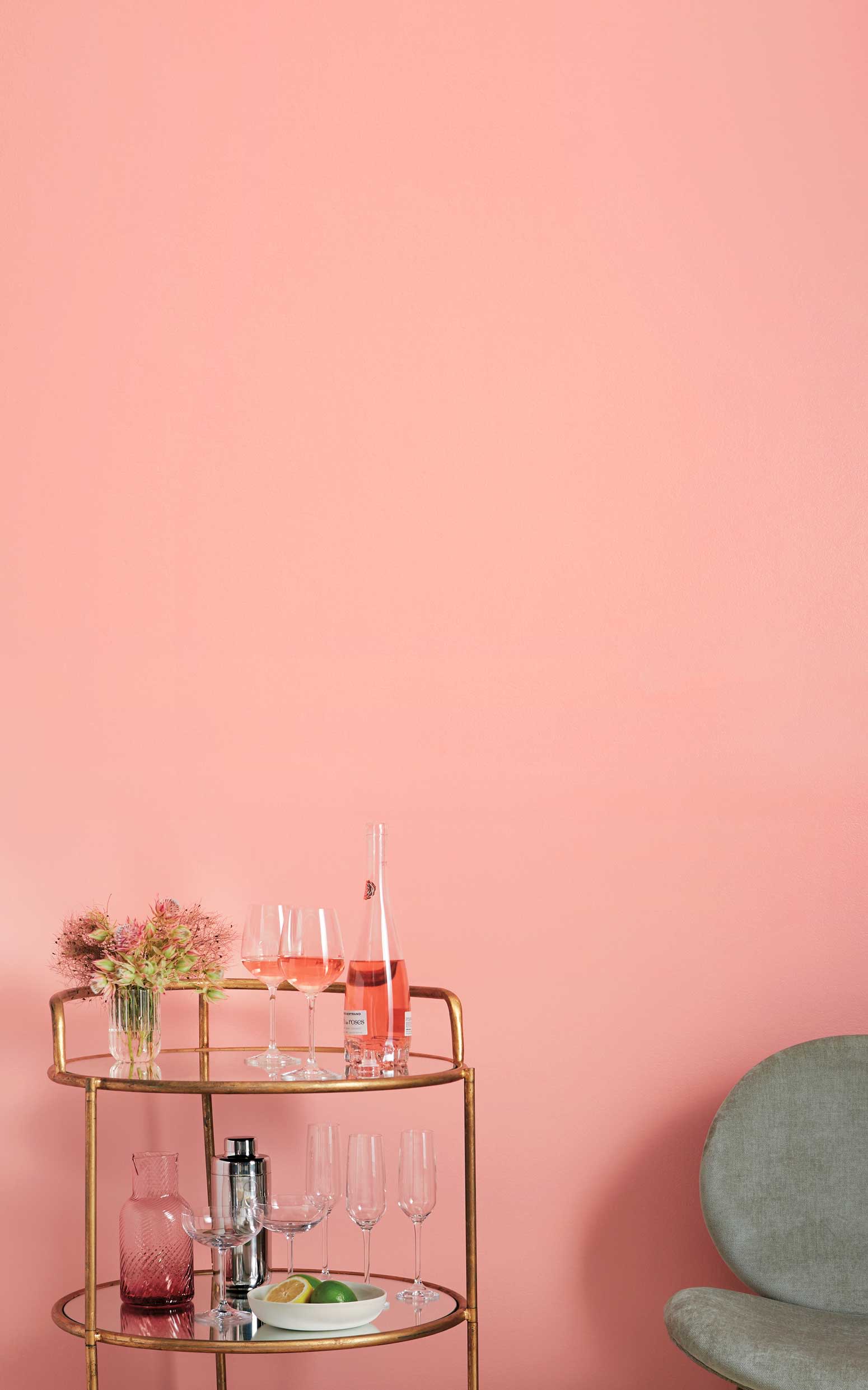 Rose Season - pink paint color by Clare