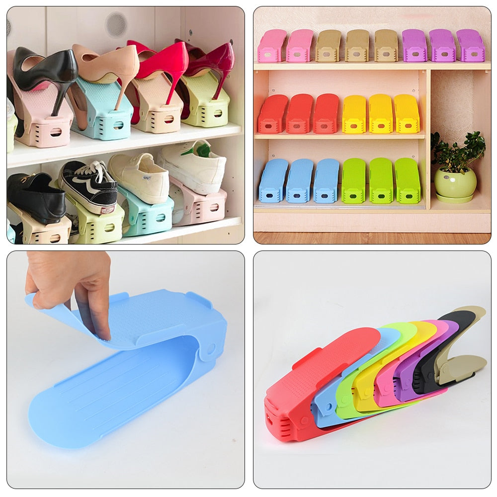 double shoe rack