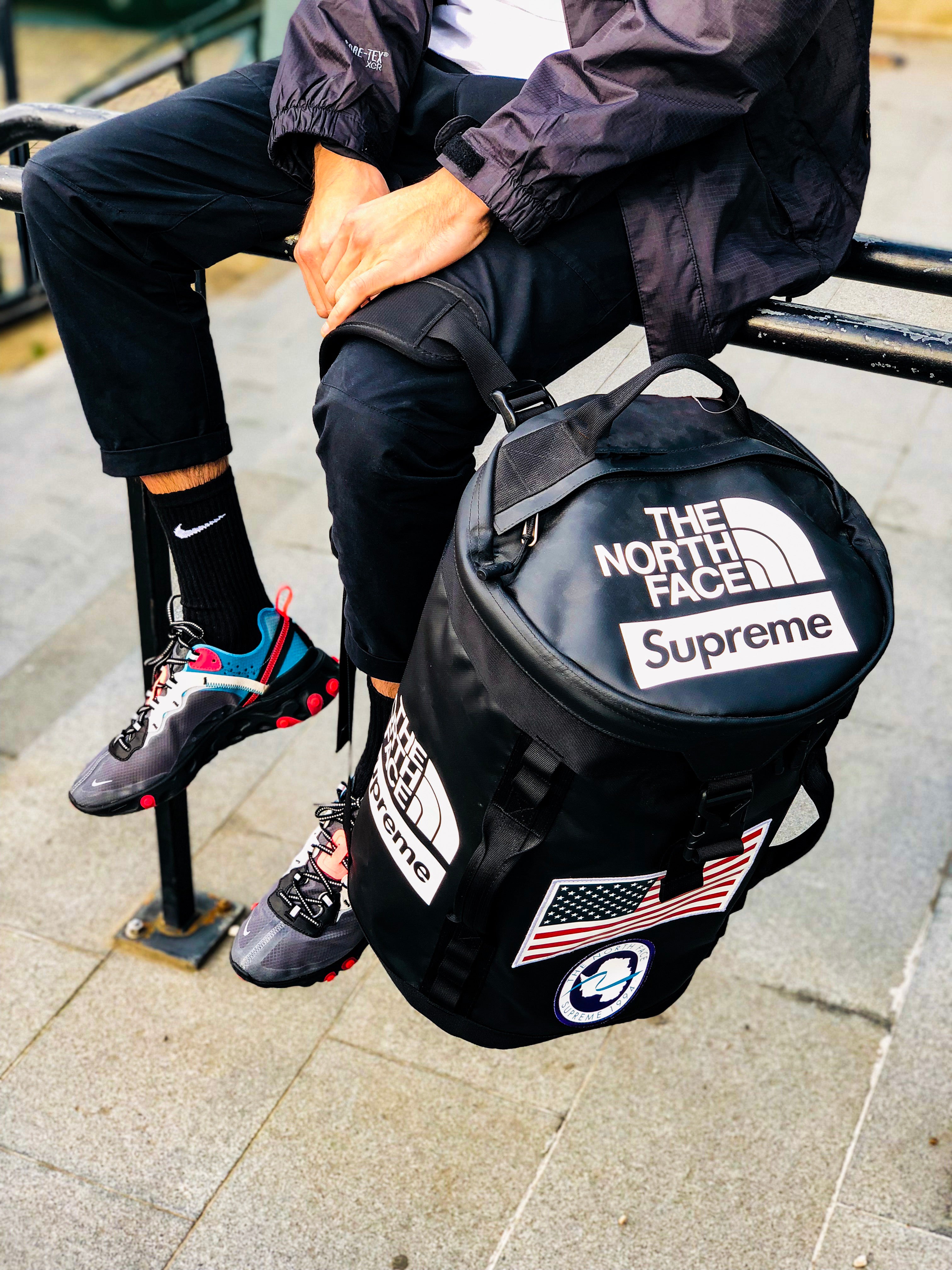 supreme tnf expedition backpack