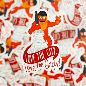 Gritty mascot, Flyers fan, funny Philly greeting card, Philly Valentine's  card