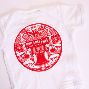 IT'S A PHILLY THING It's A Philadelphia Thing Fan Baby One-Piece