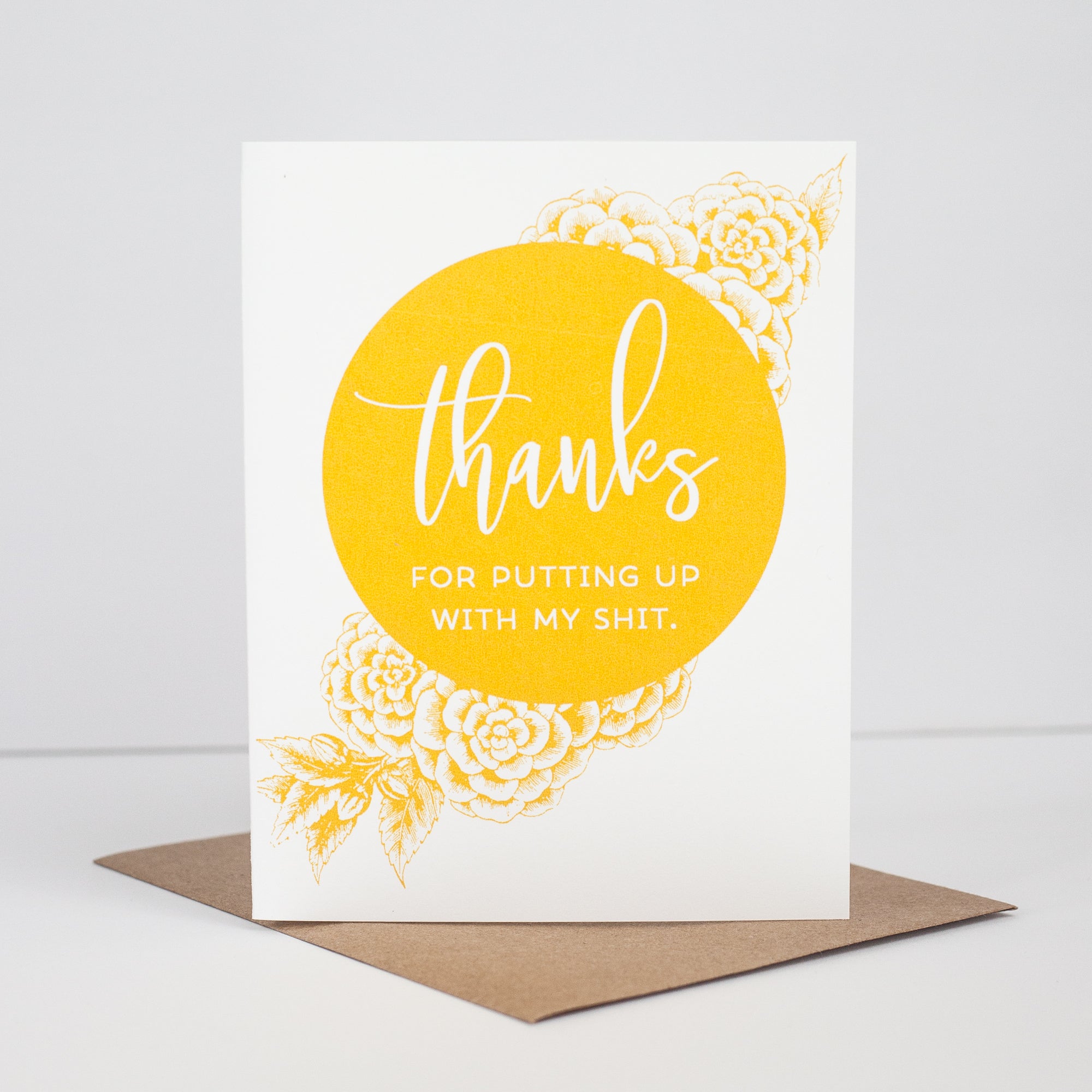 funny thank you card, card for bridesmaid, friend thank ...