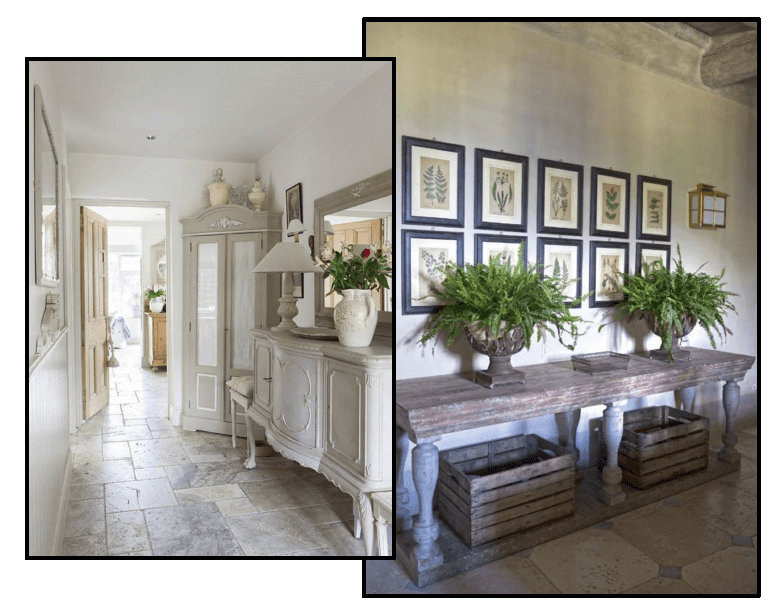 Example of provence theme entryway