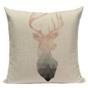 deer throw pillow