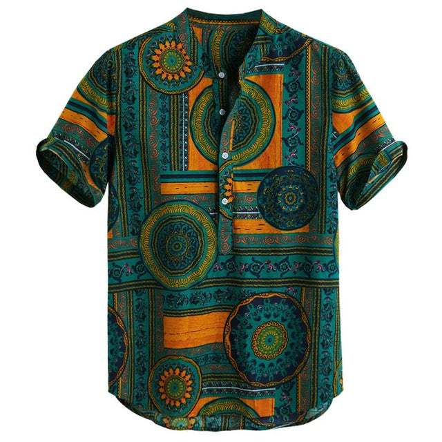 indian pattern shirt