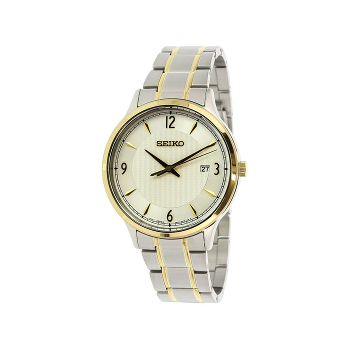 Seiko Classic Quartz Two-Tone Stainless Steel Watch SGEH82 — 