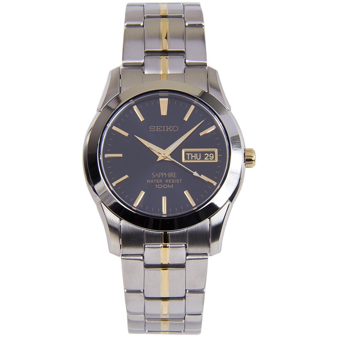 Seiko Classic Quartz Two-Tone Stainless Steel Watch SGGA61 — 