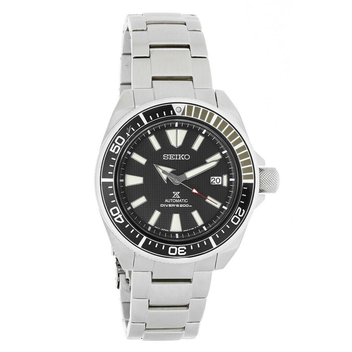 Seiko Prospex Samurai Diver Automatic Stainless Steel Watch SRPB51 —  