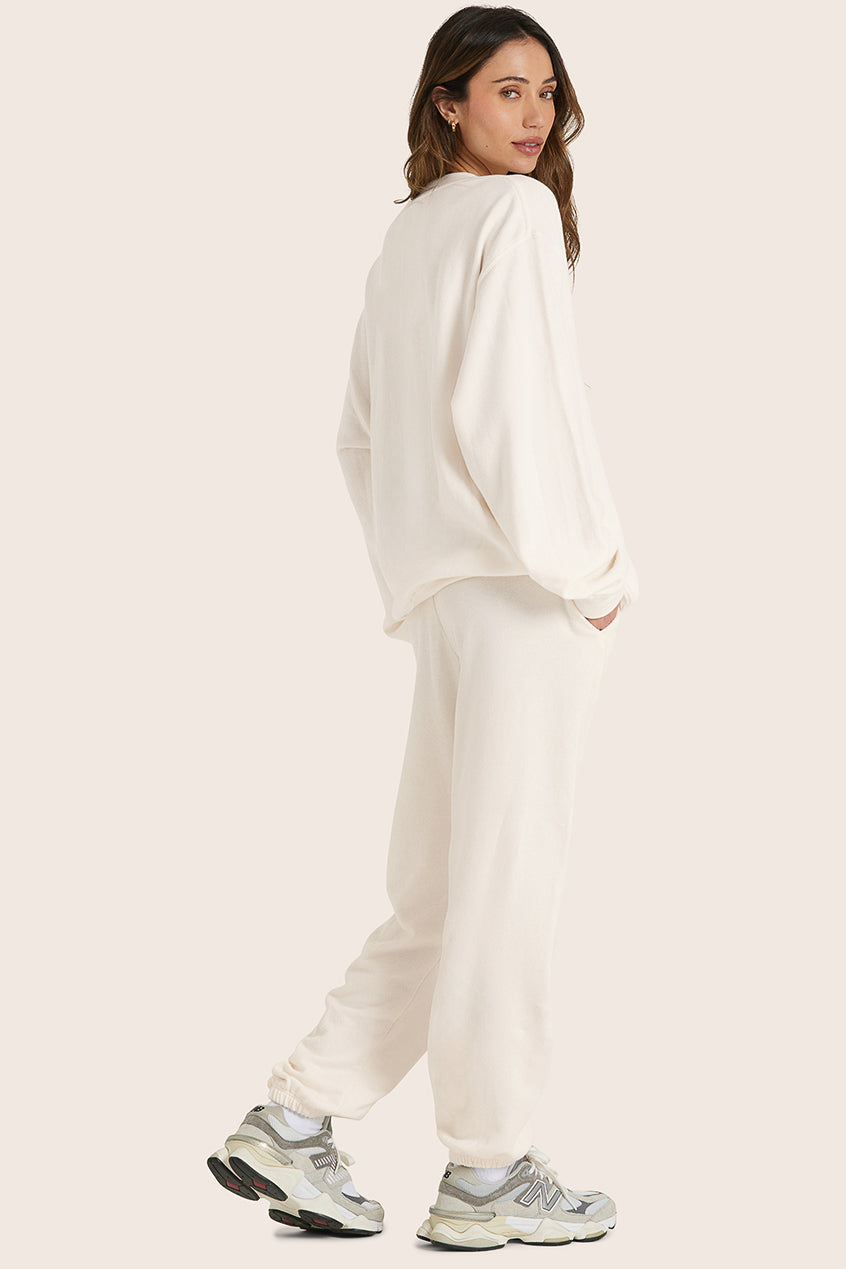 LIGHTWEIGHTSWEATS BLANC CLASSICPOCKETSWEATPANTS 3