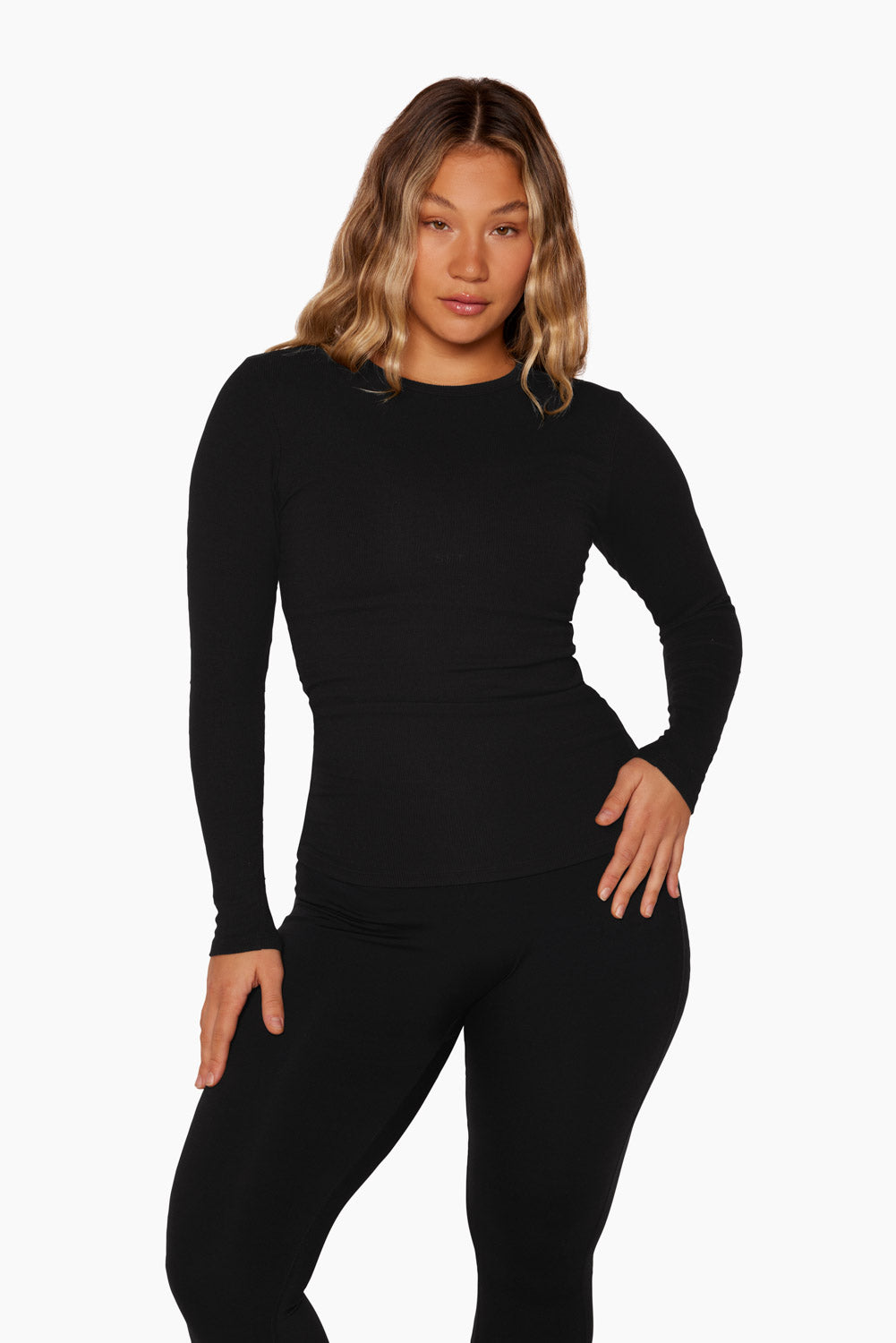 SET LONG SLEEVE - ESPRESSO – SET ACTIVE